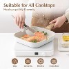 Attop Nonstick Ceramic Grill Pan for Stove Tops, Versatile Square Grilling Pan with Pour Spouts, Durable Grill Skillet 9.5Inch - 4 of 4