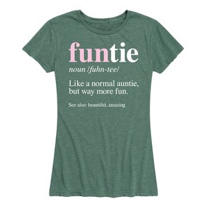 Women's - Instant Message - Funtie Short Sleeve Graphic T-Shirt - 1 of 4