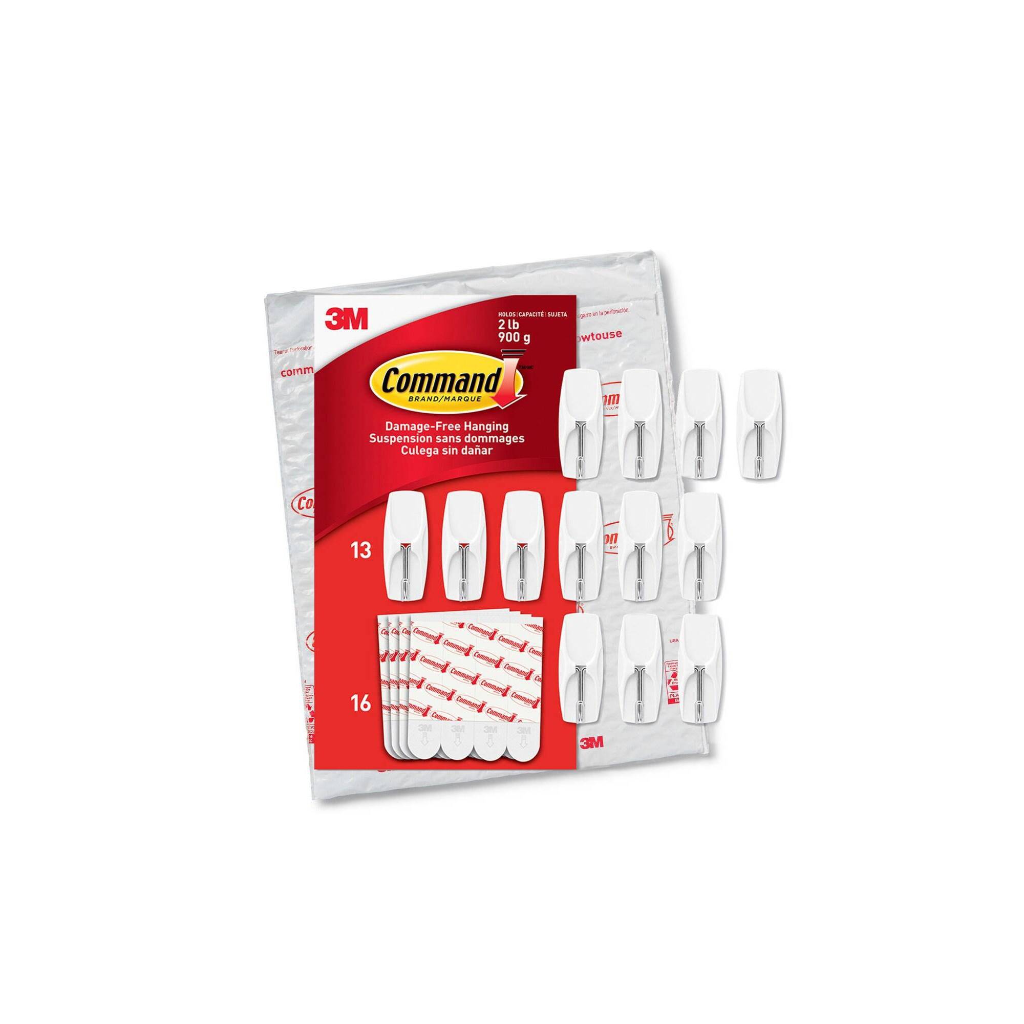 Command 13ct Medium Wire Value Pack Decorative Hook
