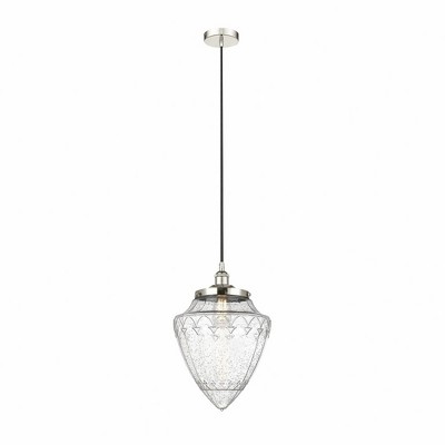 Bullet - 1 Light Cord Hung Mini Pendant In Modern Style-17 Inches Tall and 12 Inches Wide