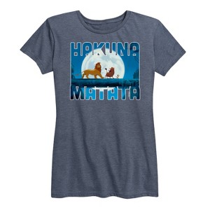 Women's - Disney - Hakuna Matata Short Sleeve Graphic T-Shirt - 1 of 4