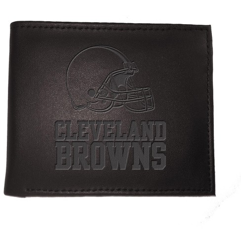 Evergreen Cleveland Browns Bi Fold Leather Wallet - image 1 of 2