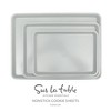 Sur La Table Kitchen Essentials Bake Sale 3-Piece Cookie Sheet Set – Nonstick Carbon 13, 15, 18 Inch - 2 of 4