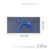Unique Bargains Bow Tie Design Invitation Envelopes for Greeting Cards Wedding Birthday Christmas 5 Pcs - 2 of 4