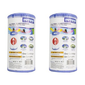 Intex 29000E Swimming Pool EasySet Type A & C Replacement Filter Pump Cartridge - 1 of 4