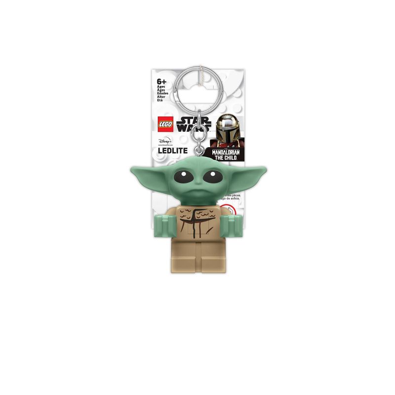 LEGO Star Wars Lightsaber Gel Pen Green Ink with Baby Yoda Grogu Bag Tag and Keychain Gift Set, 2 of 15