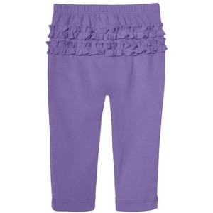 City Threads USA-Made Baby Ruffle Butt Soft Cotton Leggings - 1 of 3