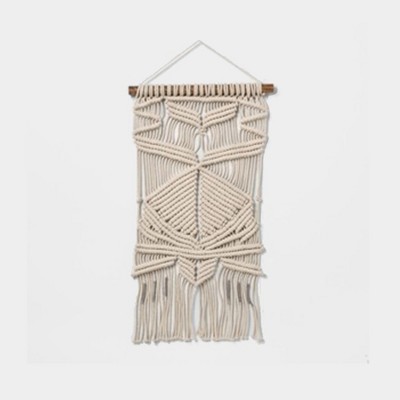 Macrame wall hanging target sale