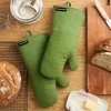 KITCHENAID Gourmet Series Gridlines Oven Mitts 2-Pack Set - 2 of 4
