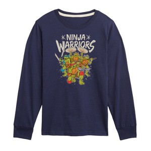 Boys' - Teenage Mutant Ninja Turtles - Ninja Warriors Long Sleeve Graphic T-Shirt - 1 of 4