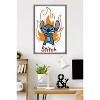Trends International Disney Lilo & Stitch (2002) - Fire & Attitude Framed Wall Poster Prints - 2 of 4