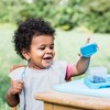 green sprouts 3pk Pull-Over Stay-Dry Toddler Bib - Blue - 4 of 4