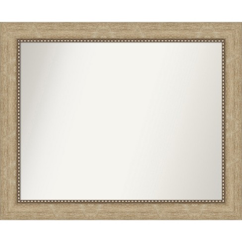 Amanti Art Astor Champagne Non-Beveled Bathroom Wall Mirror - image 1 of 4