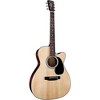 Blueridge BR-43CE Contemporary Series Cutaway 000 Acoustic-Electric Guitar Natural - 3 of 4