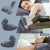 VAVSEA Reading Pillow Extra Large 31" Backrest Pillow with Arms Bed Rest Pillow - 2 of 4