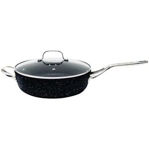  Minluful Deep Frying Pan with Lid - 11 Inch Nonstick