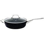 The Rock Deep Fry Pan with Glass Lid - 11"