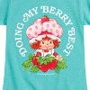 Girls' - Strawberry Shortcake - Doing My Berry Best-Toddler And Youth Girls Fitted Short Sleeve Graphic T-Shirt Fitted Short Sleeve Graphic T-Shirt - 2 of 4