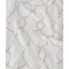 Kate Aurora 2 Pack Geo Trellis Double Layered Sheer Embroidered Grommet Curtains - image 3 of 3