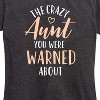 Women's - Instant Message - Crazy Aunt Short Sleeve Graphic T-Shirt - 2 of 4