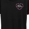 Women's - Instant Message - Menace To Society Short Sleeve Graphic T-Shirt - 2 of 4