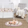 Sweet Jojo Designs Girl Baby Tummy Time Playmat Western Cowgirl Pink Brown and Beige - 2 of 4