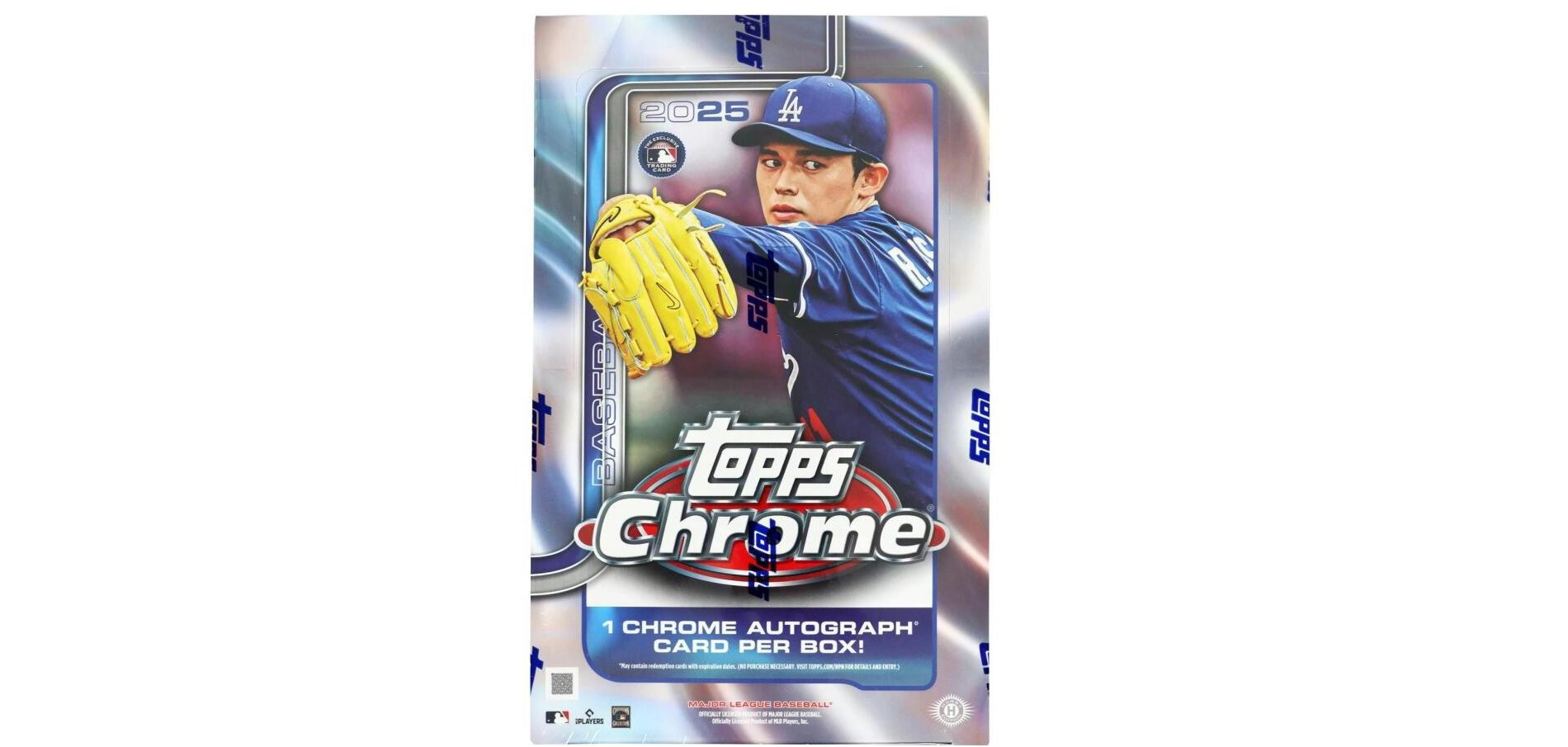 2025 Topps Chrome Baseball Hobby Box