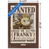 Trends International One Piece - Franky Wanted Poster Framed Wall Poster Prints - 3 of 4