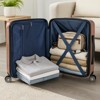 World Traveler Dejuno Beaumont 20-Inch Carry-On Lightweight Hardside Expandable Spinner Luggage - 3 of 4