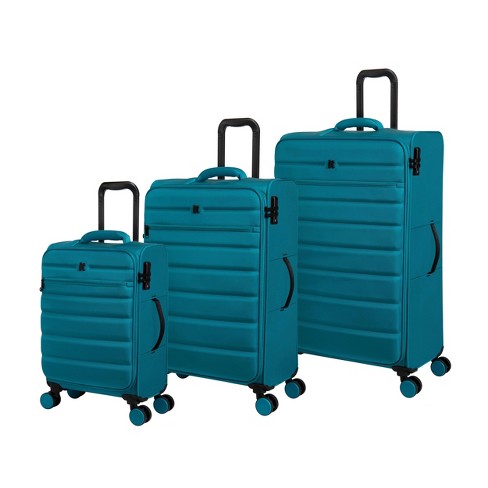 Ful Groove Hardside Spinner 3 PC Luggage Set, Gold