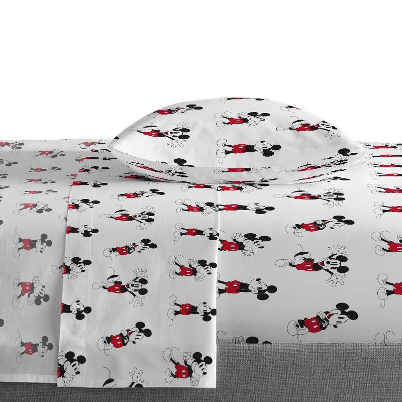 Saturday Park Disney Mickey Mouse Classic 100% Organic Cotton Bed Set, 6 of 10