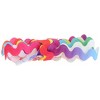 INSPIRE CHIC Flat S-Shaped Wavy Fashionable Versatile Solid Gradient Shoe Laces for Sneakers 1 Pair - 2 of 4