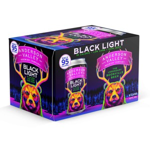 Anderson Valley Black Light - 6pk/12 fl oz Cans - 1 of 4
