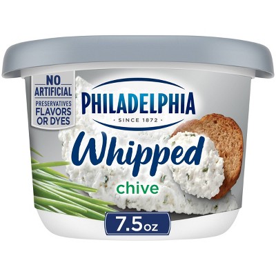 Philadelphia Chive Whipped Cream Cheese Spread - 7.5oz