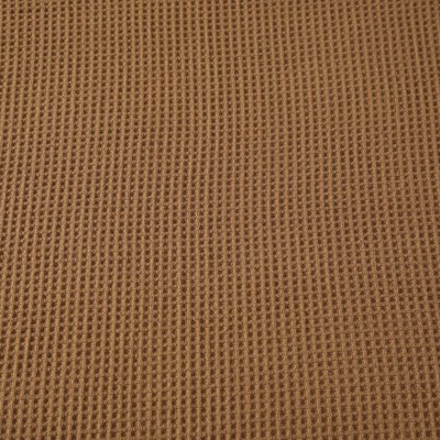 King Brown Organic Cotton Knitted Reversible Blanket