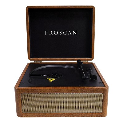 Proscan® Portable Suitcase-Style Bluetooth® CD Player
