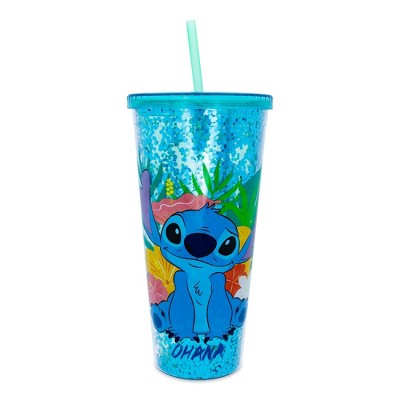 Disney Lilo & Stitch Thirsty Tumbler With Lid and Straw | Holds 32 Ounces