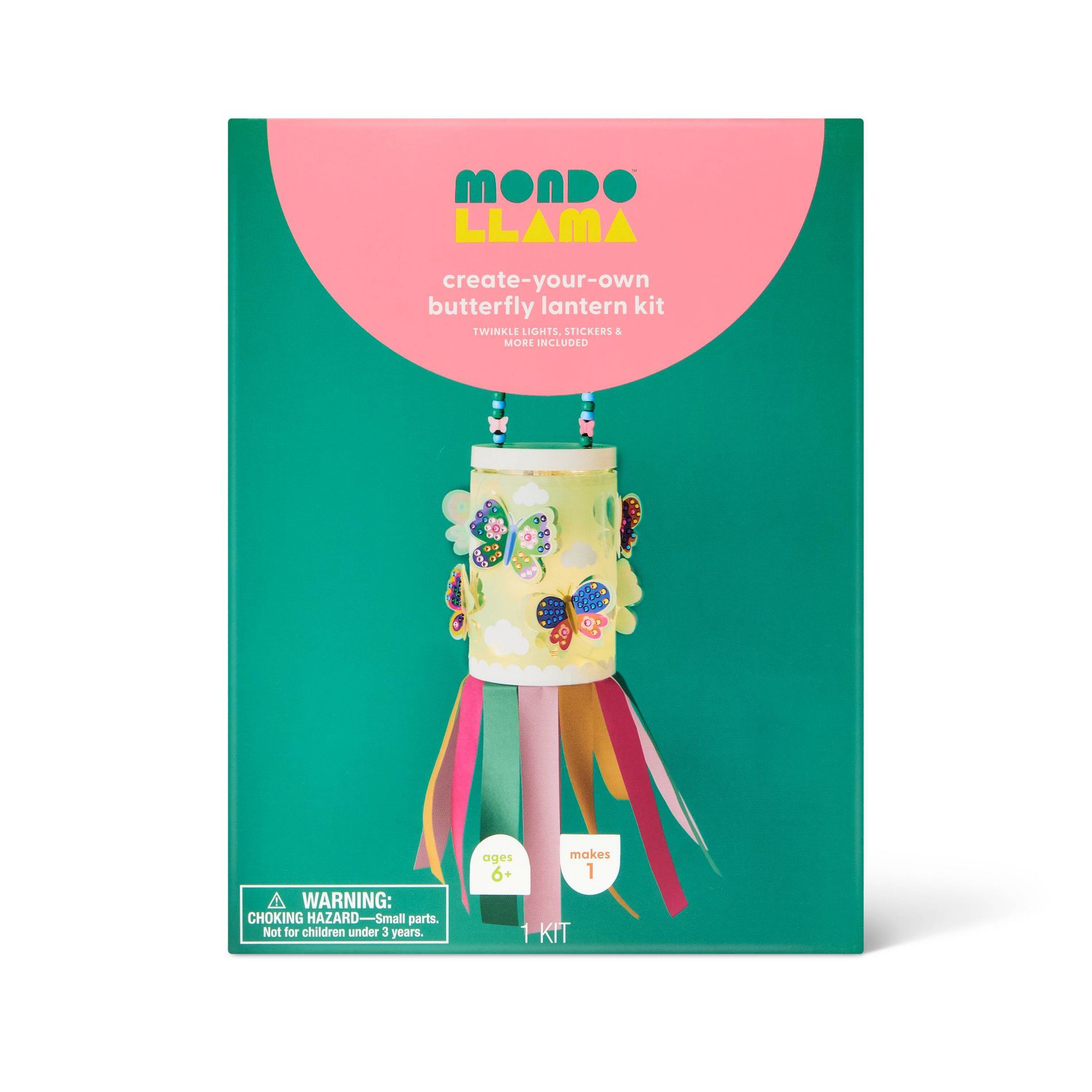 Butterfly Lantern Craft Activity Kit - Mondo Llama™