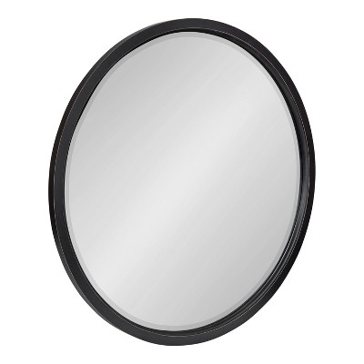 Hogan Round Framed Decorative Wall Mirror - Kate & Laurel All Things Decor
