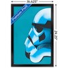 Trends International Star Wars: Archetype - Stormtrooper Helmet Framed Wall Poster Prints - 3 of 4