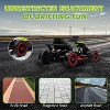Go Kart, Electric Drift Kart Car with Adjustable Seat, 24V 7Ah Outdoor Ride On Toy, 8.1 MPH, LED Lights, Toy Race Car for Kids 6-12 Years Old - 3 of 4