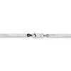 Black Bow Jewelry 3mm, Sterling Silver Solid Herringbone Chain Necklace - 4 of 4