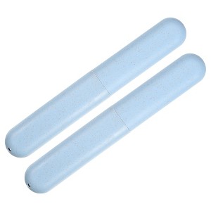 Unique Bargains othbrush Travel Case Traveling PP Portable Toothbrush Holders Cases  for Business 8.07''x1.22''x0.83'' - 1 of 4
