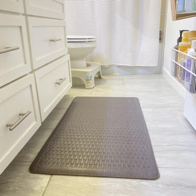 30 x 18 Basketweave Comfort Mat Gray - Threshold™