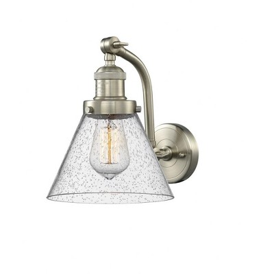 Cone - 1 Light Wall Sconce In Industrial Style-11.5 Inches Tall and 8 Inches Wide