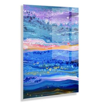 23" x 31" Tropical Tides Floating Acrylic Art by Xizhou Xie Assorted - Kate & Laurel All Things Decor