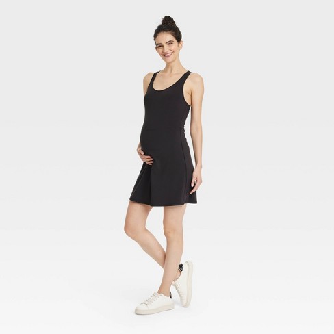 Sleeveless Midi Active Dress - Isabel Maternity By Ingrid & Isabel™ Black XS