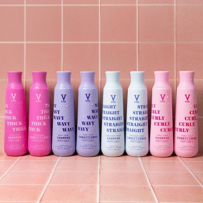V&#38;Co. Beauty Wavy Hair + Peptide Shampoo 12oz