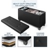 Nestl Storage Ottoman Bench with Storage Bins, Rectangular Storage Bench - 4 of 4