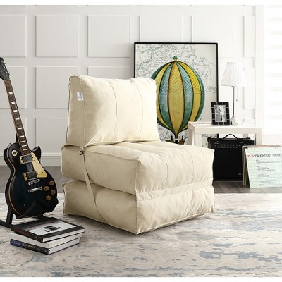 Loungie Cloudy Indoor and Outdoor Nylon Self Expanding Foam Lounger